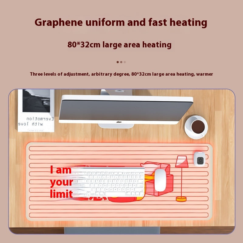 Winter Heating Cartoon Heating Mouse Pad Table Heating Mat Office Constant Temperature Heating Student Table Mat