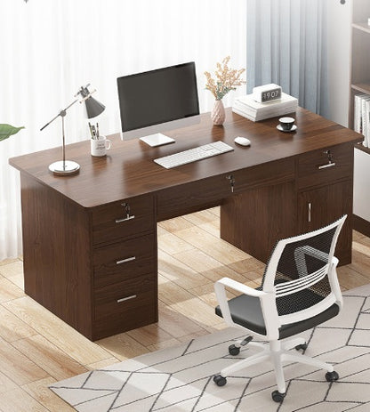 Office Table Simple Modern Home Desk Student Bedroom Integrated